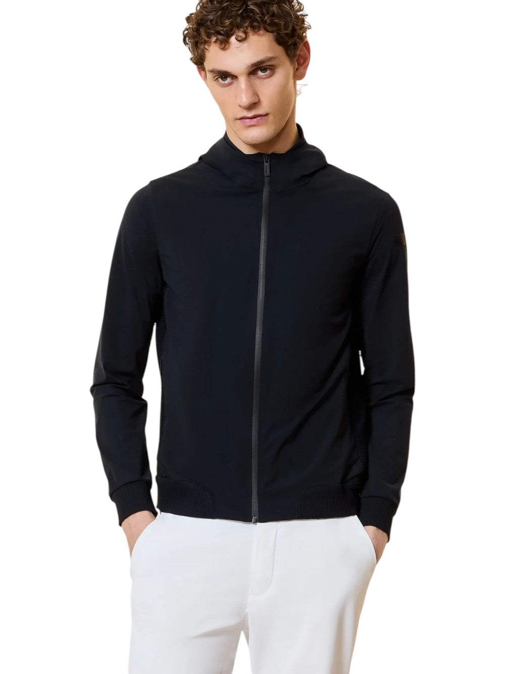 RRD Giubbino Uomo surflex soft touch hood zip fleece 26156 60