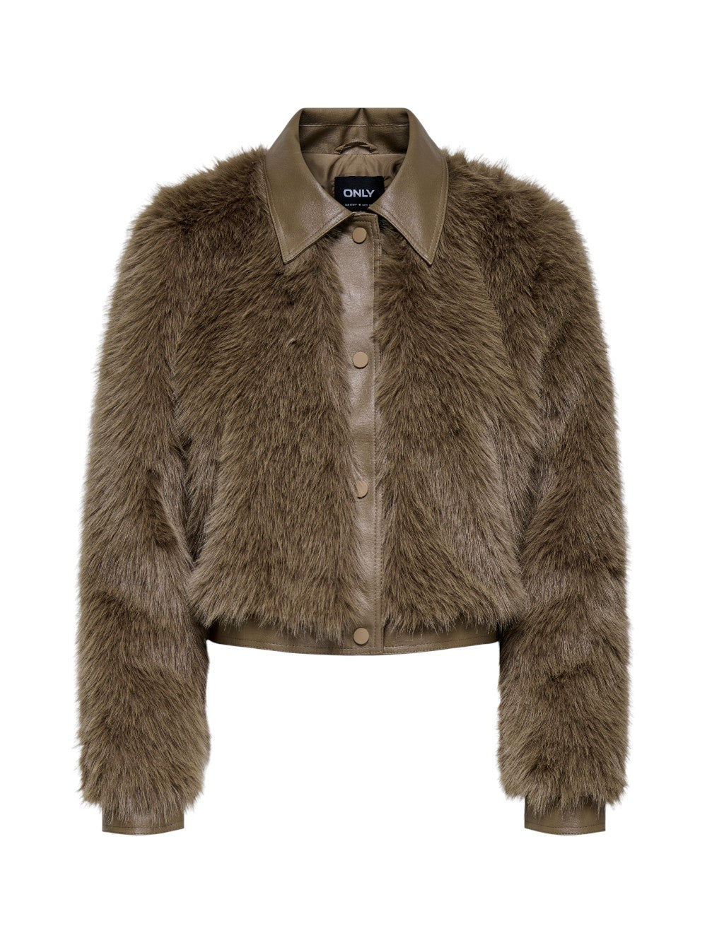 ONLY Ecopelliccia Donna ONLYUMI LIFE FAUX FUR JACKET OTW 15356776