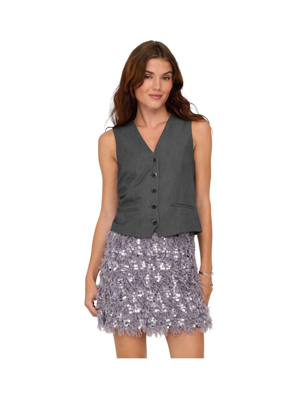 ONLY Gilet Donna ONLIRIS-HATTIE WAISTCOAT TLR NOOS 15331287