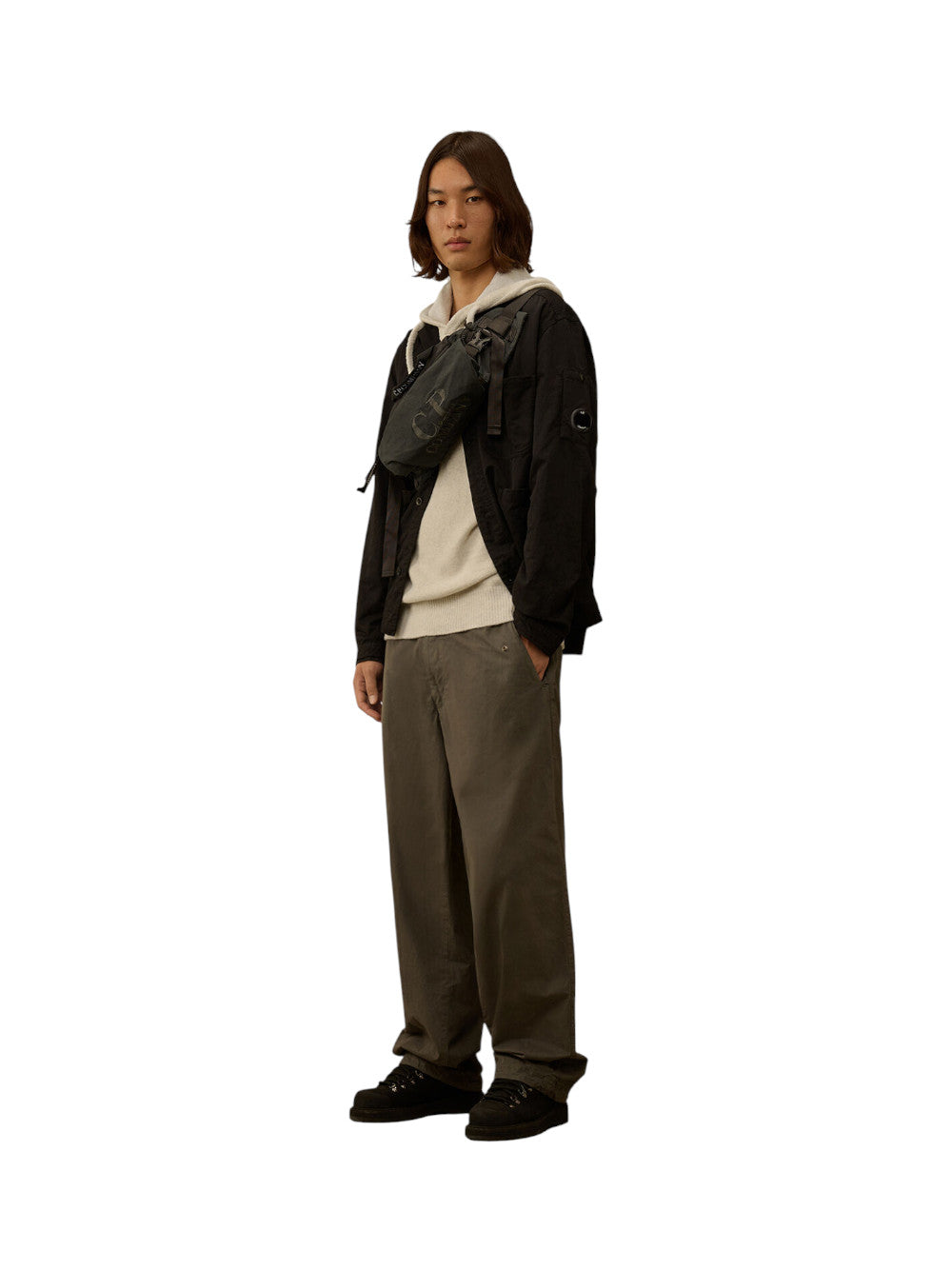 C.p. Company Maglia Uomo C/Cappuccio 19CMKN254A006170A M12